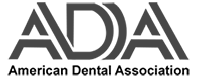 ADA logo b&w | Crosspointe Dental | Mansfield TX
