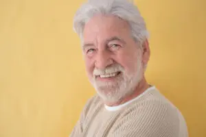Senior man nice smile
