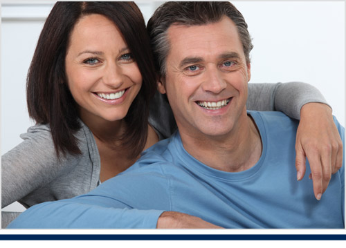 teeth extraction couple smiling | Crosspointe Dental | Mansfield TX